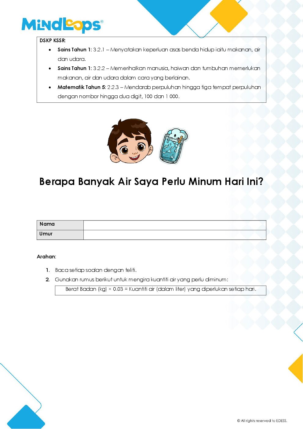 Berapa Banyak Air Saya Perlu Minum Hari Ini?